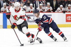 Ottawa Senators left wing Alex Formenton has three goals and 11 points in his last 11 games. USA TODAY SPORTS