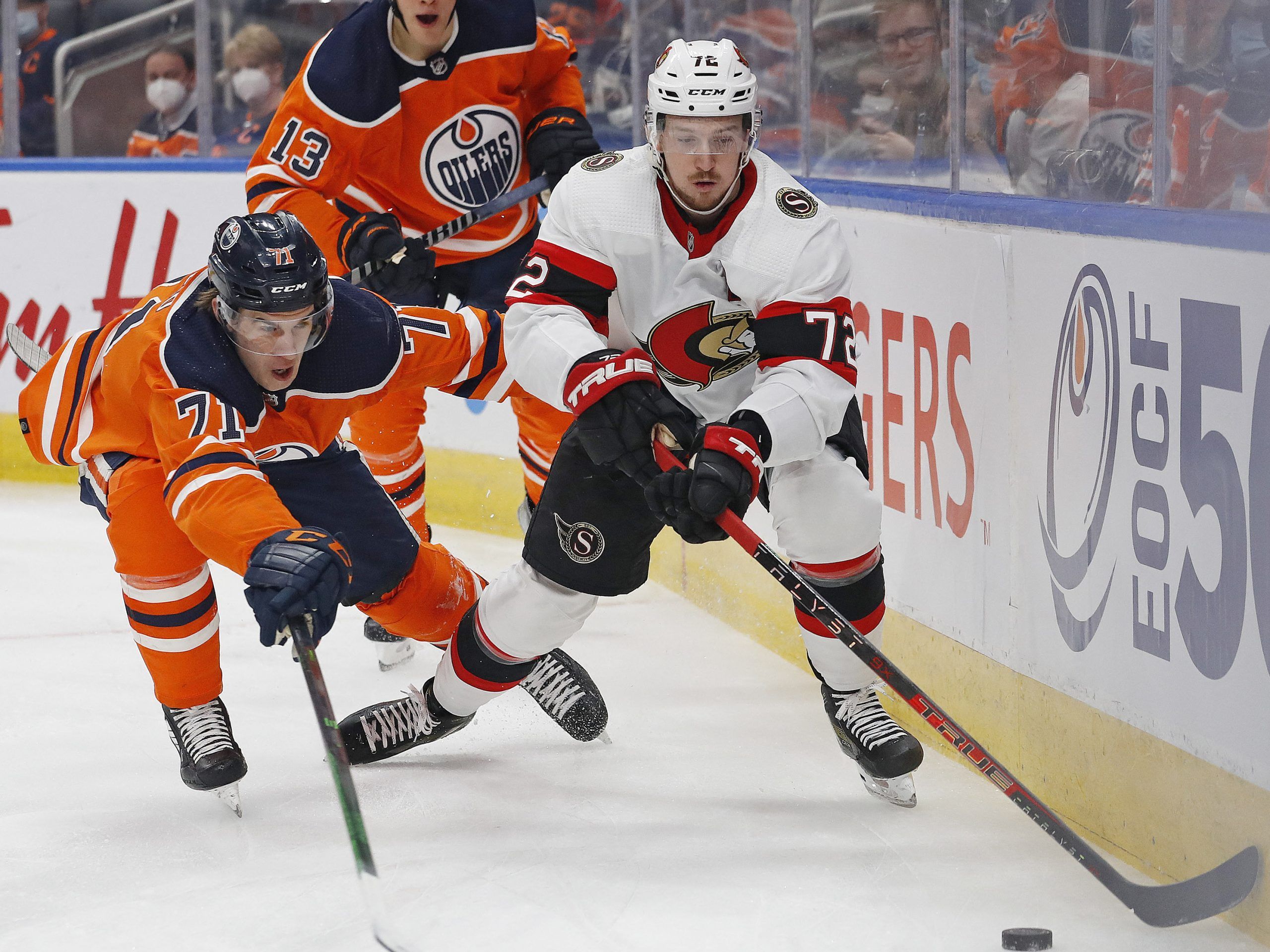 Edmonton Oilers Ryan McLeod 71 Away 2022 Stanley Cup Playoffs