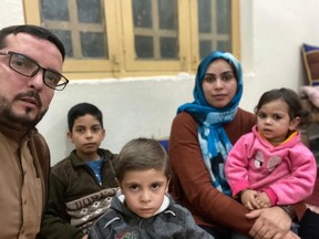Afghan interpreter Ahmad "Radar" Sadiqi, his wife Tamana, 27, and their children -- Ossna, 2, Sajad, 10 and Mohammad, 3 -- are still waiting in Pakistan to be rescued by Canada.