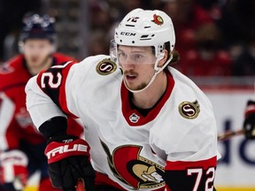 The Senators were without top defencemen Thomas Chabot and Nikita Zaitsev in the 2-1 loss to the Habs Saturday at home because of the illness.
