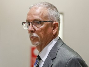 In this June 26, 2019, file photo, UCLA gynecologist James Heaps appears in Los Angeles Superior Court.