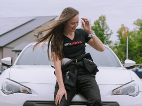 Erica Hoffman is getting a chance to fulfill her childhood dream of becoming a professional race car driver.