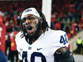CHASING A DREAM: Heading to NFL Combine, Heron Gate's Jesse Luketa is writing a story of success - Ottawa Sun 2 Jesse Luketa made the successful transition from linebacker to defensive end while at Penn State University.