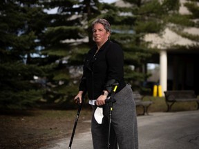 Marcie Stevens was treated at The Ottawa Hospital after losing both legs in the Westboro bus crash.