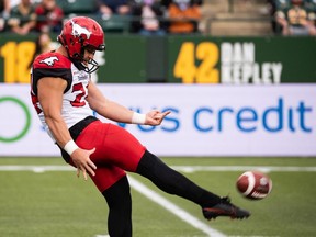 Calgary Stampeders bettor Cody Grace has become the first 