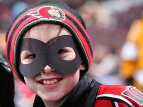 Its not the first time masks will be optional for Sens fans at the Canadian Tire Centre.