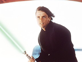 Mark Hamill as Luke Skywalker in Star Wars: Return of the Jedi. Hamill reprised his role as the iconic Star Wars character in the Season 2 finale of The Mandalorian.