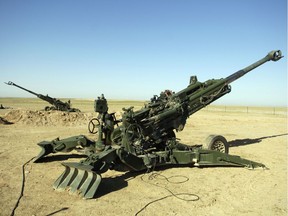 The M777 155mm artillery system