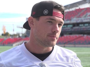 Redblacks player rep Brendan Gillanders.