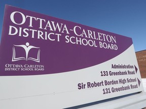The Ottawa-Carleton District School Board building at 133 Greenbank Road.