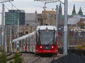 File photo: Ottawa LRT train.