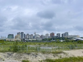 OTTAWA -- View of mostly vacant land on LeBreton Flats.