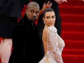 Kanye West and Kim Kardashian attend "China: Through The Looking Glass" Costume Institute Benefit Gala at Metropolitan Museum of Art on May 4, 2015 in New York City.