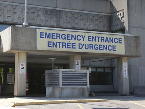 File: The CHEO emergency entrance.