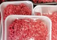 A variety of packages of ground beef.