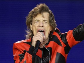 Mick Jagger of The Rolling Stones performs at Anfield Stadium as part of their "Stones Sixty Europe 2022 Tour", in Liverpool, England, June 9, 2022.