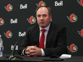 Ottawa Senators GM Pierre Dorion has been public about the fact he'd like to add a top-end winger and top-four defenceman to his squad, and might be willing to deal his No. 7 overall selection in next month's NHL draft.