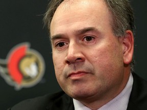 Files: Ottawa Senators general manager Pierre Dorion