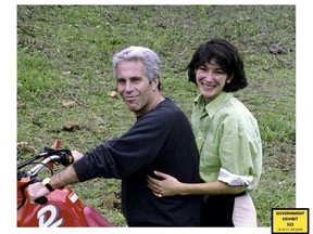 So dreamy. An undated photo shows Jeffrey Epstein and Ghislaine Maxwell. The photo was entered into evidence by the U.S. Attorney's Office on Dec. 7, 2021 during the trial of Ghislaine Maxwell, the Jeffrey Epstein associate accused of sex trafficking, in New York City.