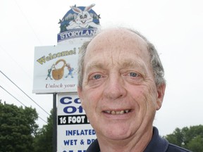 John Berkhout, longtime owner of Storyland theme park near Renfrew, in 2007.