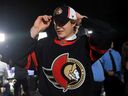 Defenceman Jorian Donovan, drafted No. 136 overall by the Senators on Friday, is the son of Shean Donovan, who works in player development for the NHL club.