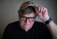 Documentary filmmaker and author Michael Moore poses for a photograph after an interview at the Vancouver International Film Festival on Oct. 4, 2019.