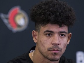 Ottawa Senators right winger Mathieu Joseph signed a four-year, $11.8 million extension with the team. ERROL MCGIHON/Postmedia