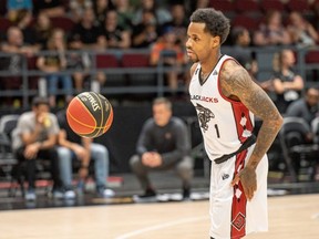 Walt Lemon, Jr., led a well-rounded Ottawa BlackJacks offence over Saskatchewan on Wednesday. The 101-50 win tied a CEBL record. Tim Austen/Ottawa Titans