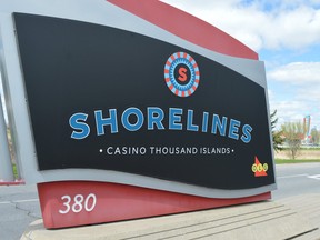Shorelines Casino Thousand Islands in Gananoque.