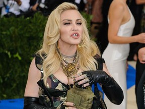 Madonna at the Met Gala May 2017 Splash