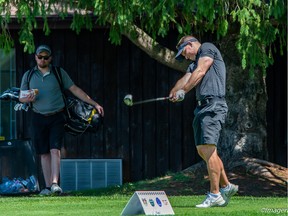 Dave Peters won the Ottawa Citizen Golf Championships Open Division by one stroke, closing it off Sunday at Carleton Golf and Yacht Club.