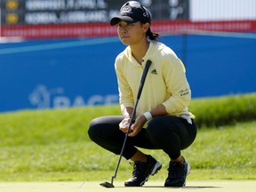 Danielle Kang is seen during a practice round at the CP Women's Open at the Ottawa Hunt and Golf Club on Wednesday. The announcement about a tumour on her spine came during her last event, the U.S. Women's Open at Southern Pines, S.C., on June 2-5.