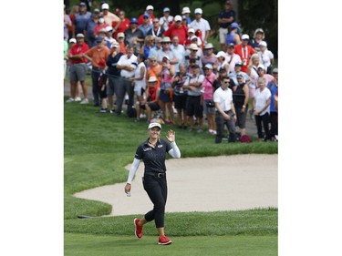 OTTAWA - Aug 25,  2022 - Brooke Henderson during her first round at the CP Women's Open at the Ottawa Hunt & Golf Club Thursday. TONY CALDWELL, Postmedia.