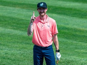 Ryan Merriman recorded his first hole-in-one on Thursday.