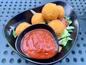 Arancini at Lavender Grill on Clarence Street.