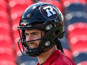 Redblacks QB Nick Arbuckle