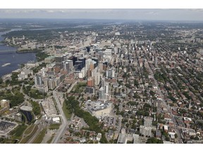 Files: Aerial view of Ottawa