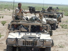 National Defence wants to replace Canadian special forces' U.S.-built tactical multi-role vehicles, shown here in Afghanistan. The objective is to buy between 55 and 75 new vehicles.