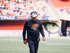 B.C. Lions head coach Rick Campbell was previously Redblacks head coach from 2014 to 2019.