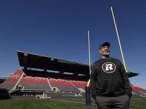 Bob Dyce was introduced as the Ottawa Redblacks interim head coach on Monday at TD Place. He is also the special teams coordinator.