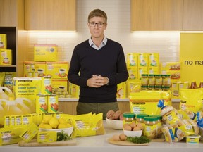 Galen Weston announces price freeze on all no name products.