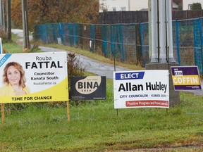 Incumbent Allan Hubley finds himself in a crowd of challengers this election.