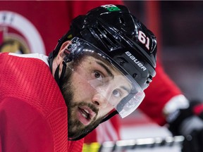 Centre Derick Brassard has been in Senators training camp after accepting a professional tryout offer.