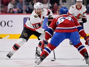 Claude Giroux says he likes the atmosphere in the Ottawa Senators' dressing room and is excited to get the season started in Buffalo on Thursday night.