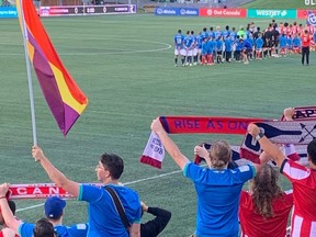 Atletico Ottawa has been bolstered by the passion of fans in section W at TD Place, chanting and standing throughout entire matches at TD Place.