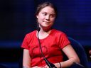 File: Swedish environmental activist Greta Thunberg