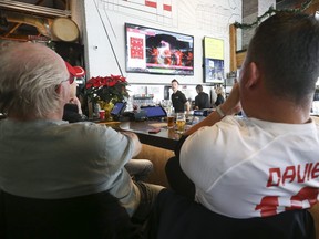 Team Canada fans watching the FIFA World Cup at the Amsterdam Brewhouse saw their squad lose 1-0 to Belgium in their opening match on Wednesday, Nov. 23, 2022.