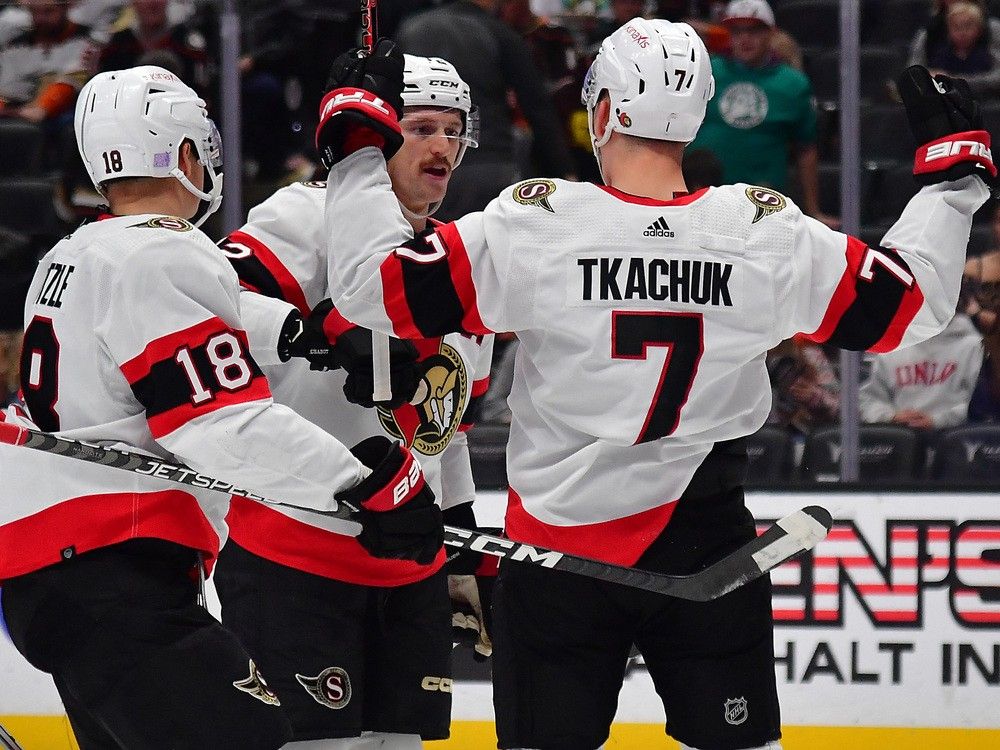 Ottawa Senators End Skid With Dominant 5-1 Victory Over Anaheim Ducks ...