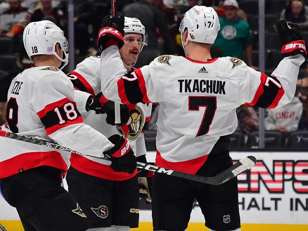 Les Sénateurs d’Ottawa finissent par déraper avec une victoire dominante de 5-1 sur les Ducks d’Anaheim