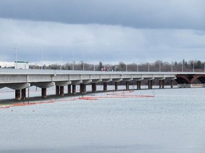 The Waaban Crossing over the Cataraqui River opened on Dec. 13 in Kingston, Ont.